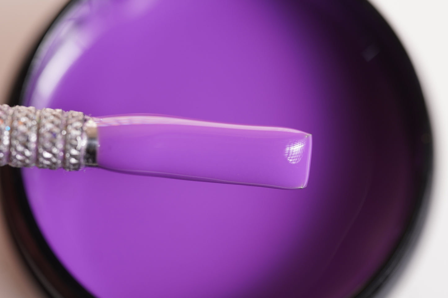 Fast Gel "148 "Lavender Night" Gel Point Builder Gel, Fast 5 Sec Cure UV/LED Hard Gel for Nail Extension, liquid, Strong Self-Leveling, No Lifting, No Cracks. (Copy)